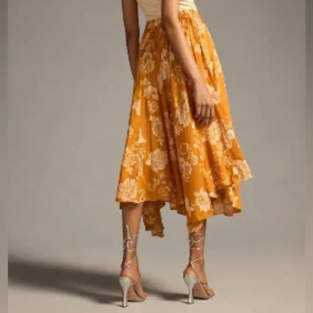 Anthropology A-Line Midi Skirt **Discontinued** - Picture 3 of 6